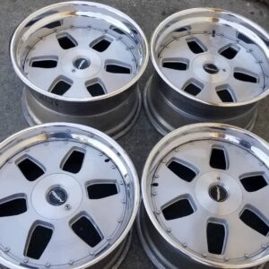 RiverSide MAE Wheels | "18x9.5 ET +18 & +24 | Raw Silver