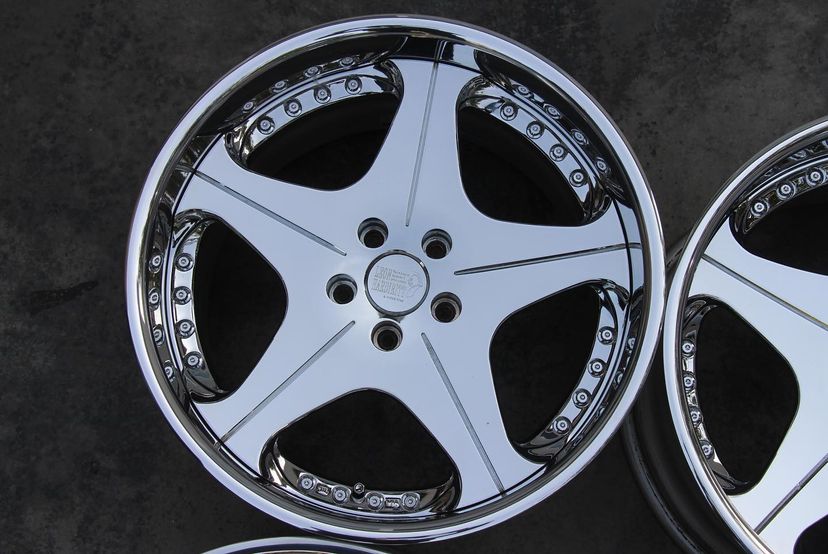 Leon Hardiritt Orden Wheel | "18x9.5 & 10.5 ET+34 | Raw Silver - Image 3