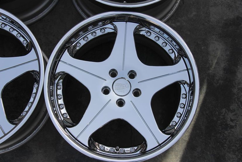Leon Hardiritt Orden Wheel | "18x9.5 & 10.5 ET+34 | Raw Silver - Image 8