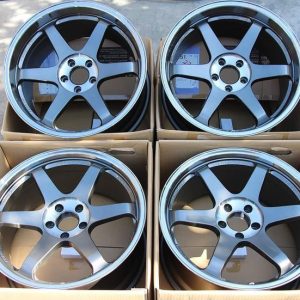 '19 inch Volk Te37 Sl Wheels Graphite Wheels