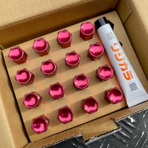 Red Nut Wheel-M12x1.5