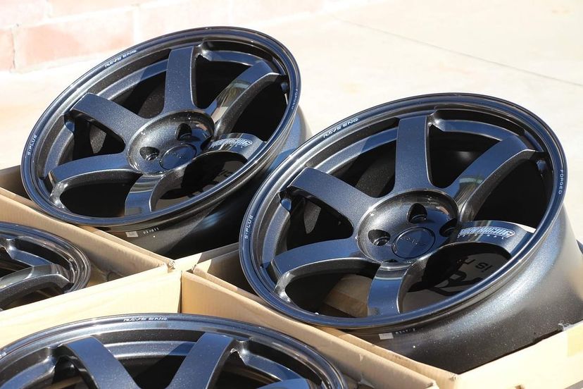 Volk TE37 Wheels | "19x 10.5 ET +34 | Gun Metal Black - Image 6