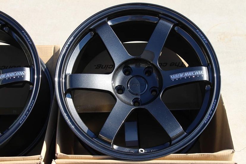 Volk TE37 Wheels | "19x 10.5 ET +34 | Gun Metal Black - Image 7