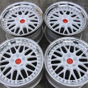 "20 inch Work VSXX White Wheels
