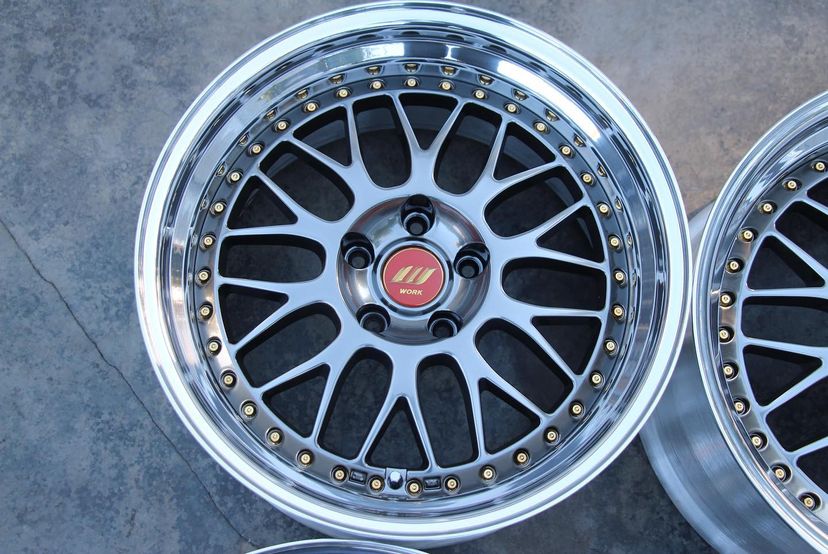 Work VSXX Wheel | "18x9.5 & 10.5 ET +32 | Burning Black - Image 7