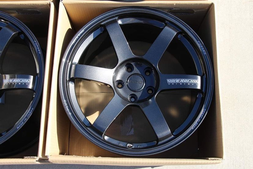 Volk TE37 Wheels | "19x 10.5 ET +34 | Gun Metal Black - Image 4