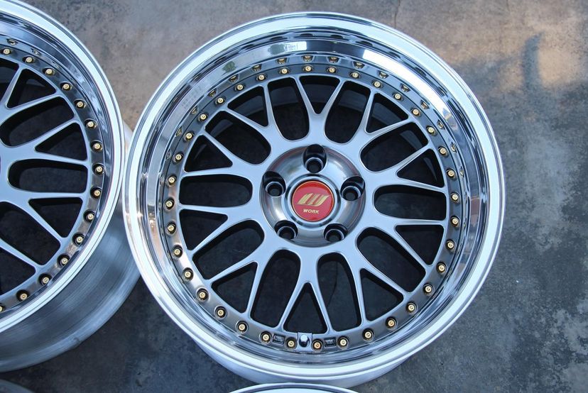 Work VSXX Wheel | "18x9.5 & 10.5 ET +32 | Burning Black - Image 4