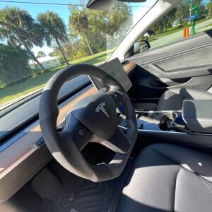 Tesla Model 3 Carbon Fiber Steering Wheel