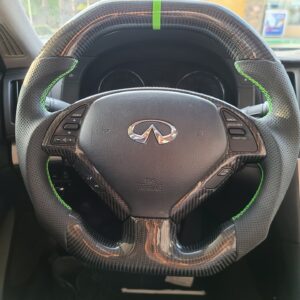 Custom Infinti G35-37 Carbon Fiber Steering Wheel| Q50 2013-21