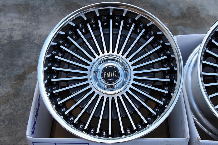 Work Emitz Wheels | “19x9.5 ET +24 - Reverse Lips | Gloss Silver - Image 2