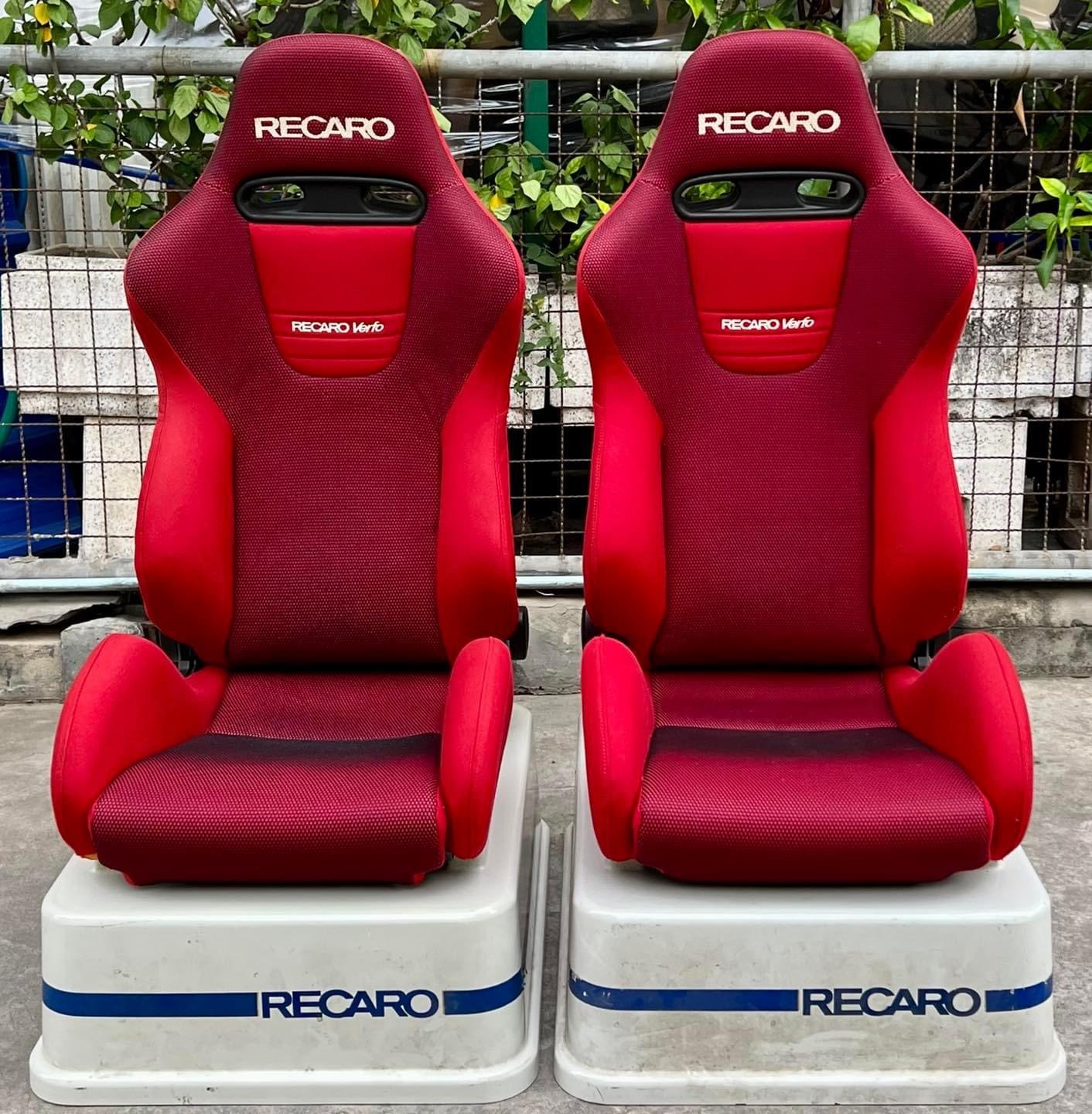 Recaro Verfo Seats | Red