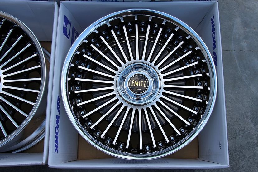 Work Emitz Wheels | “19x9.5 ET +24 - Reverse Lips | Gloss Silver - Image 3