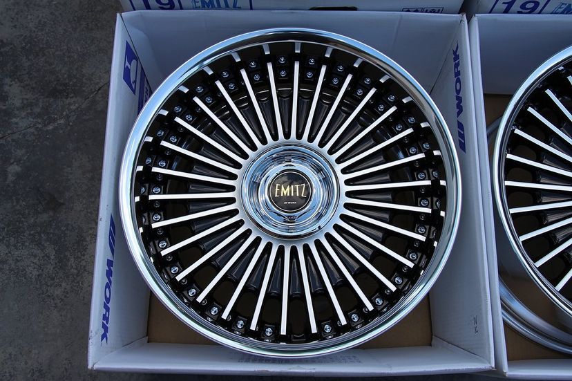 Work Emitz Wheels | “19x9.5 ET +24 - Reverse Lips | Gloss Silver - Image 6