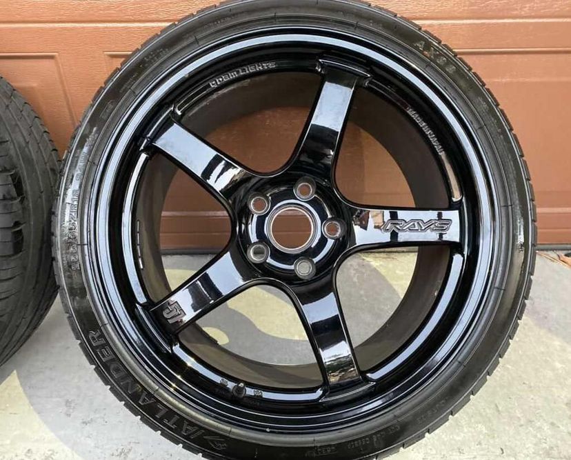 Rays Gram Light 57CR Black Wheels - Image 6