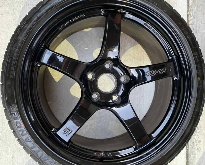Rays Gram Light 57CR Black Wheels - Image 3