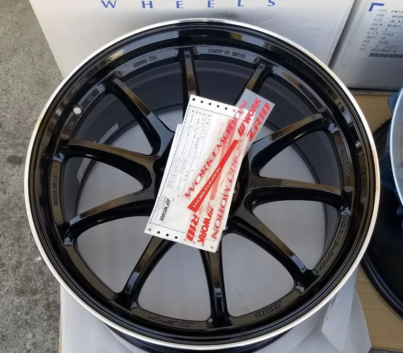 REVERIE150 - 10+3 【10/31まで】 Work Emotion Z10R Wheels | “18x9.5 ET +32 - R Disk | Matt Black