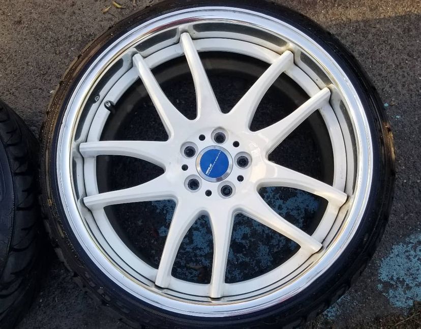 Work Emotion CR 2P Wheels ("18x8.5/9.5 ET +32 - R Disk) - Image 4