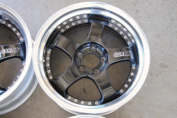 SSR Professor SP1 Wheels | “18x9.5 ET +32 - Med Disk | Black