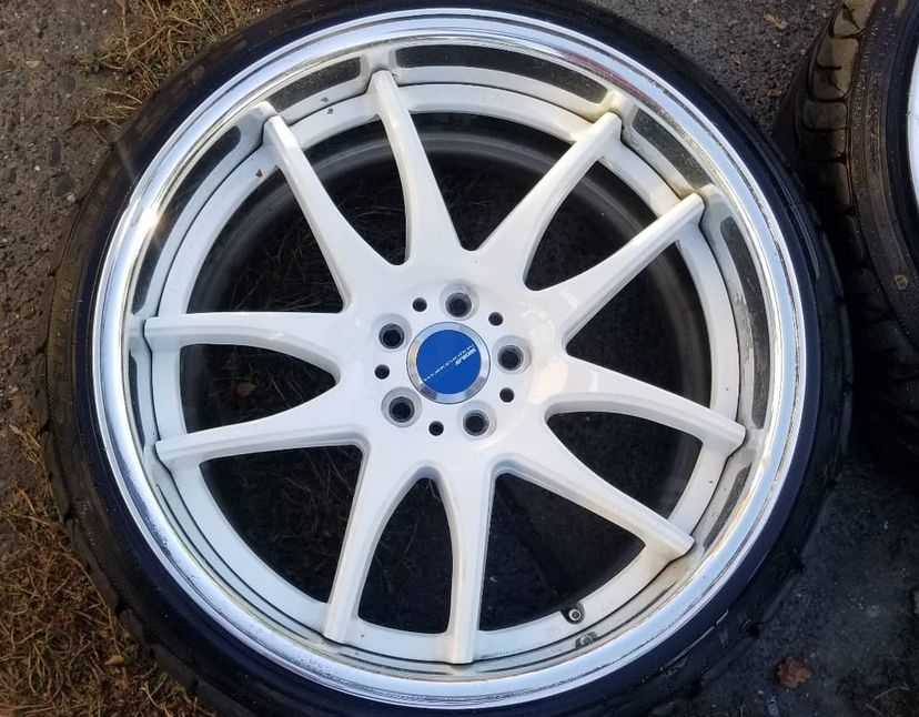 Work Emotion CR 2P Wheels ("18x8.5/9.5 ET +32 - R Disk) - Image 5