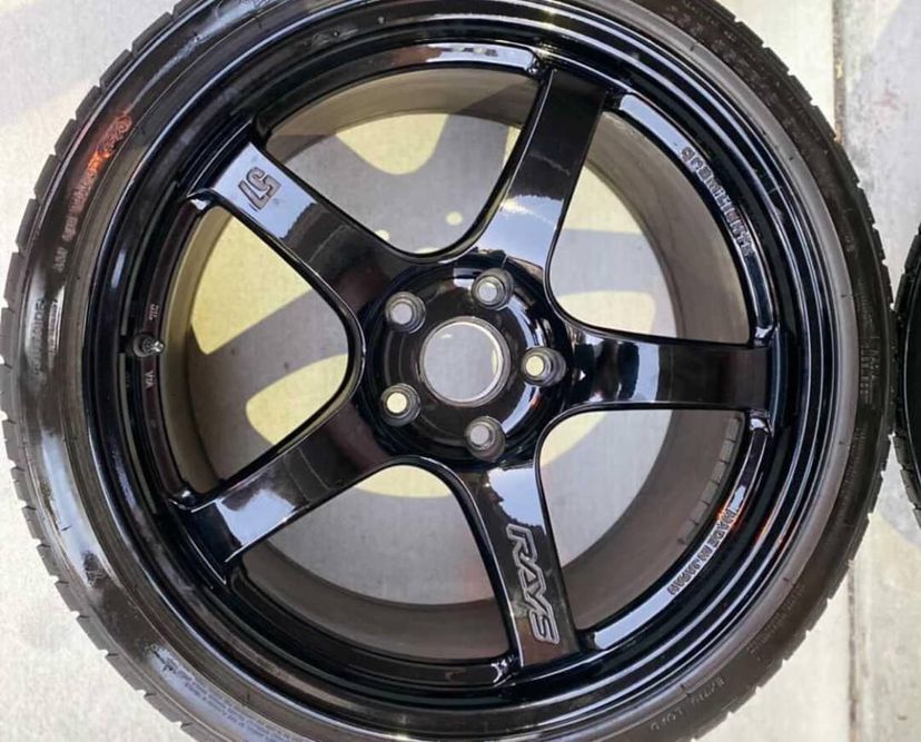 Rays Gram Light 57CR Black Wheels - Image 2