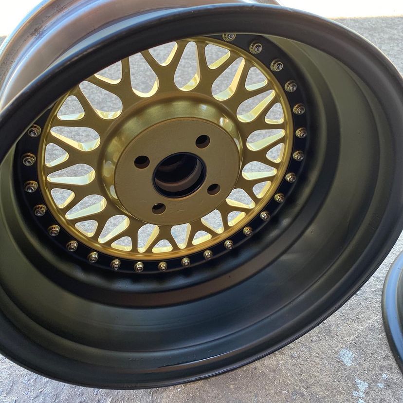BBS RS 069 Wheels | "16x8.0 ET +24 - 4x100 - Tinted Gold - Image 5