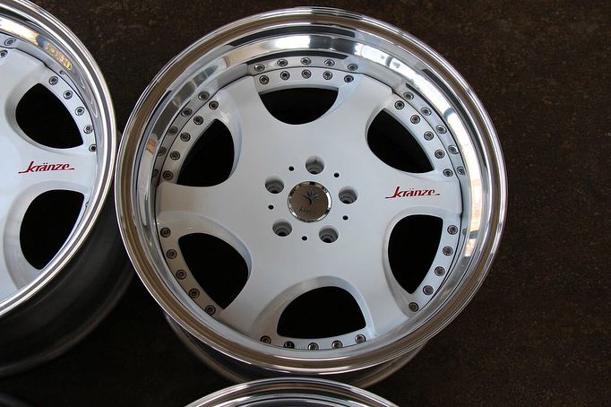 Wed Kranze Bazreia Wheel | “18x9.5 & 10.5 Et +22 |Gloss White