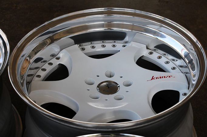 Wed Kranze Bazreia Wheels | "18x9.5 & 10.5 ET +18 | Gloss White - Image 6