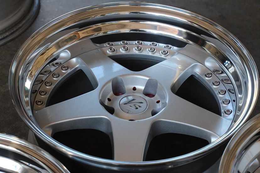 Work VS-ZF Wheels | “17x9.5 ET +24 - A Disk | Raw Silver