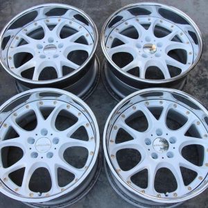 SSR Agle Strusse Wheels | “19x9.5 & 10.5 ET+18 - Reverse Lips| Gloss White