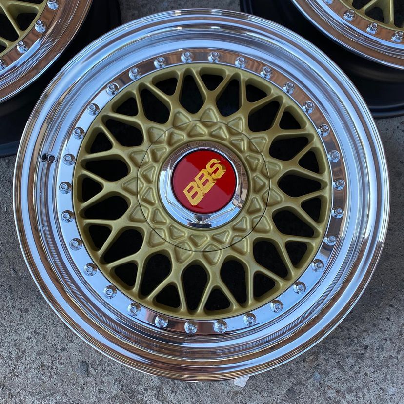 BBS RS 069 Wheels | "16x8.0 ET +24 - 4x100 - Tinted Gold - Image 6
