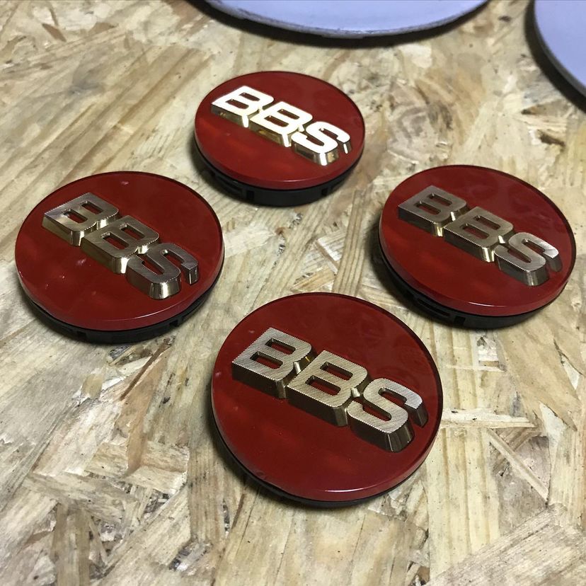 BBS LM Center Caps - 77mm - Image 2
