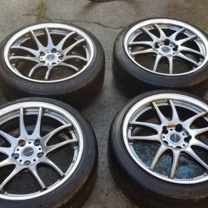 Work Emotion CR 2P Wheels | “19x9.5 ET +24 - R Disk | Chrome