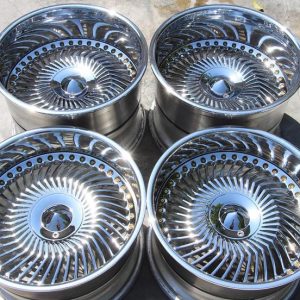 Carving Head 40 Chrome Wheels