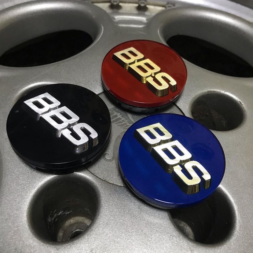 BBS LM Center Caps - 77mm - Image 3