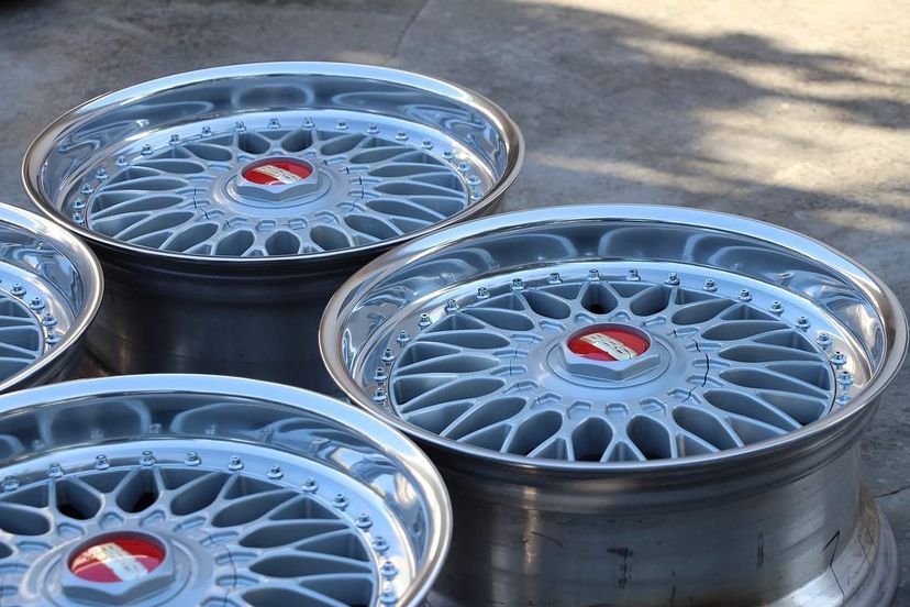 BBS RC Wheels | "17x8.5 & 9.5 ET +34 - 5x114.3 | Raw Silver - Image 9