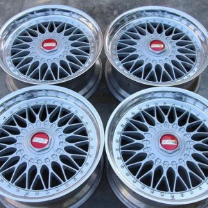 BBS RC Silver Wheels