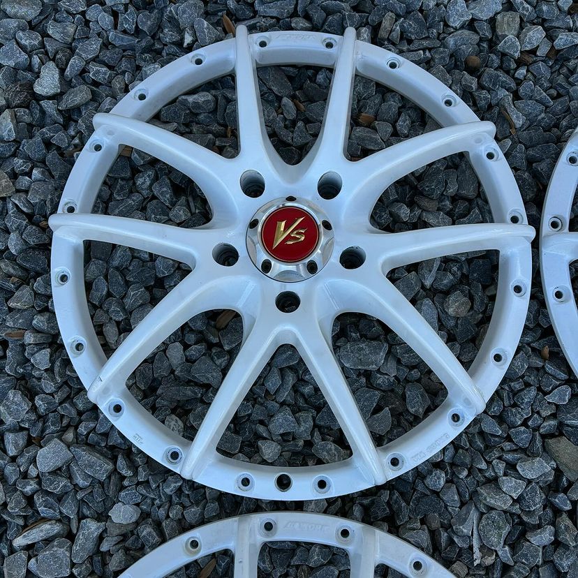Work VSXX Wheel Faces | "17 inch - A Disk | Gloss White - Image 5