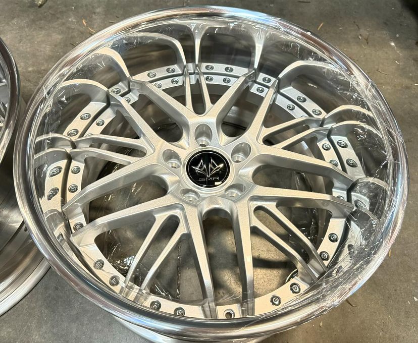 GMR Morph Wheels | "18x9.5 ET +10 & "18x10.5 ET +14 - Raw Polish - Image 2