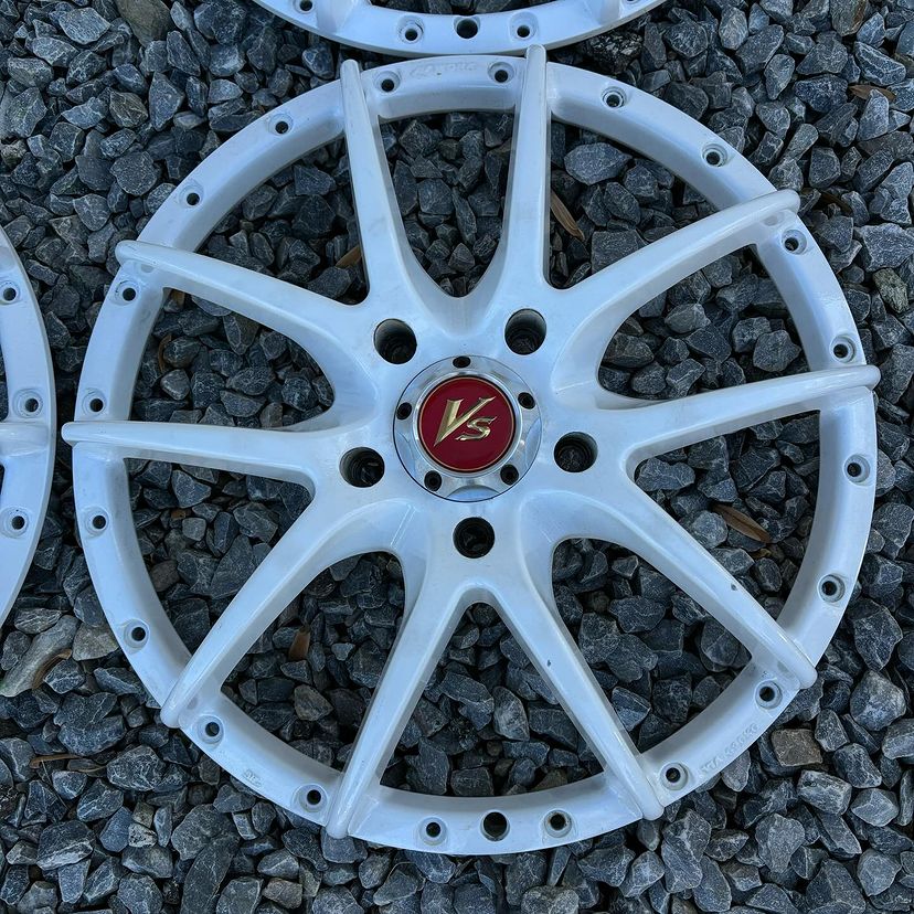 Work VSXX Wheel Faces | "17 inch - A Disk | Gloss White - Image 6