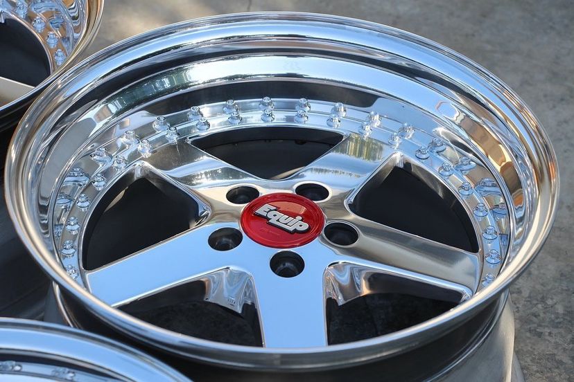 Work Equip 05 Wheel | "17x8,5 & 9.5 ET +28 - Step Lips | Chrome - Image 2