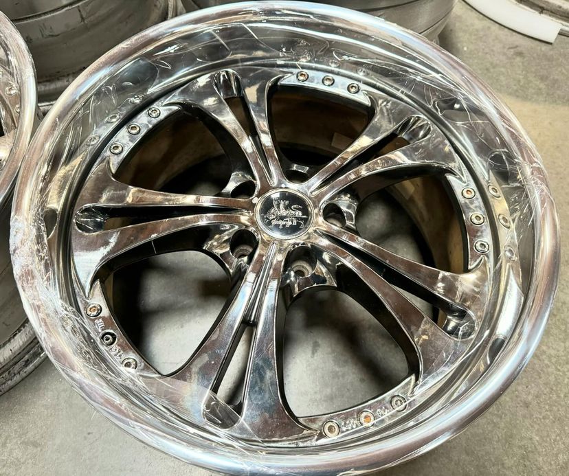 Wed Cerberus 2 Wheels | "19x9.5 ET +8 &+12 | Ceramic Silver - Image 2