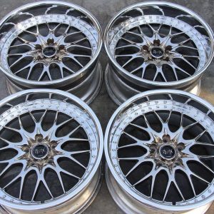 "18 inch Work Rezax 2 Silver Wheels