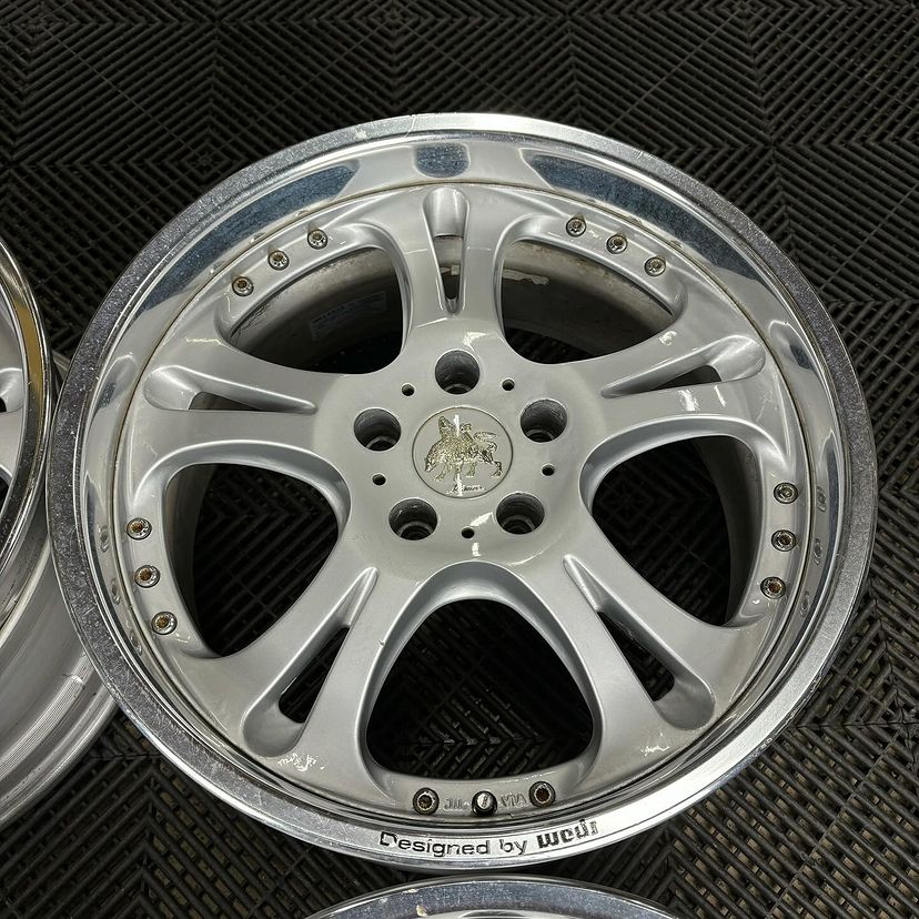 Wed Cerberus I Wheel | "17x 9.5 ET+32 | Raw Silver - Image 4
