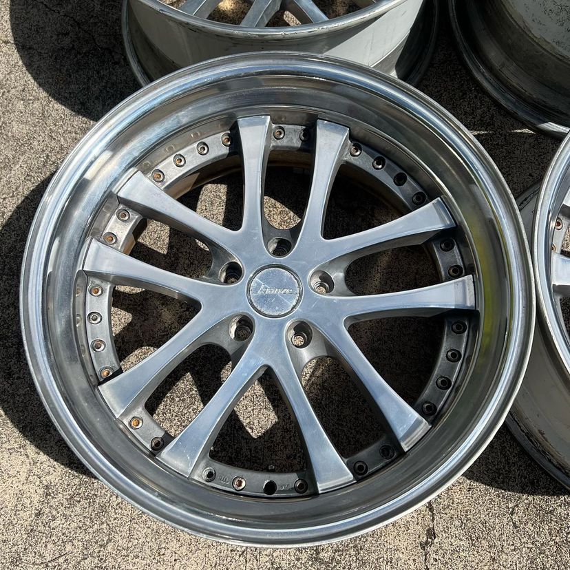 Wed Kranze LXZ Wheel | "19x10.5 ET +4 & +8 | Raw Silver - Image 2