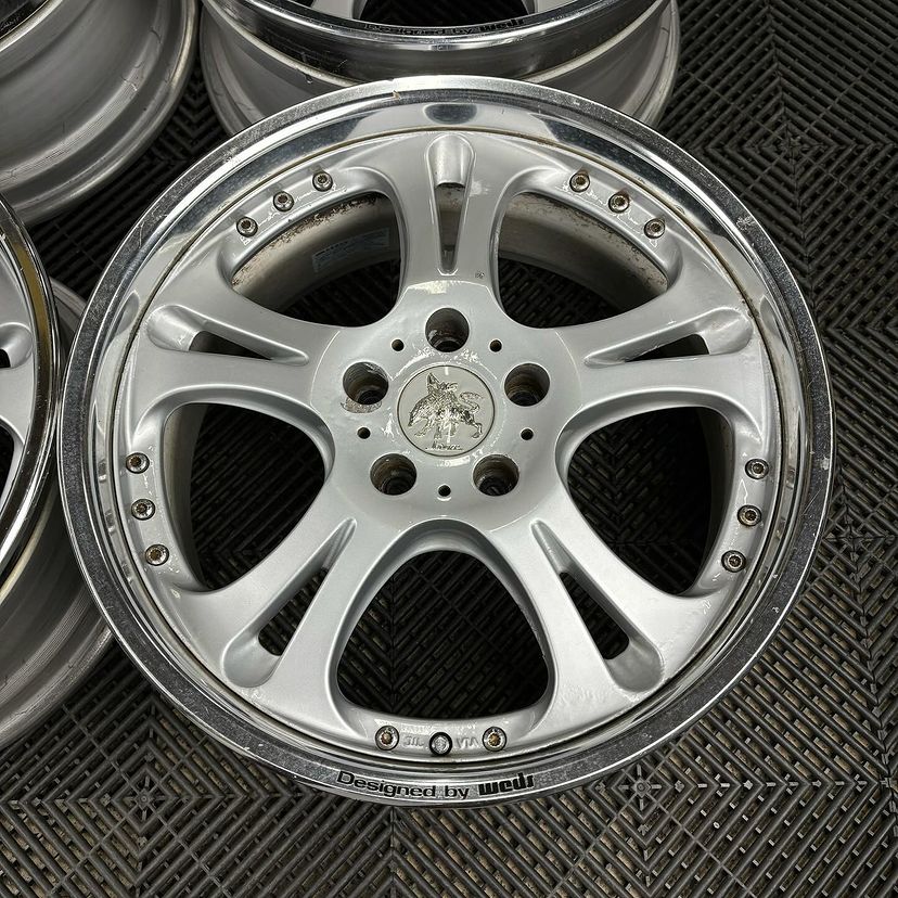 Wed Cerberus I Wheel | "17x 9.5 ET+32 | Raw Silver - Image 3