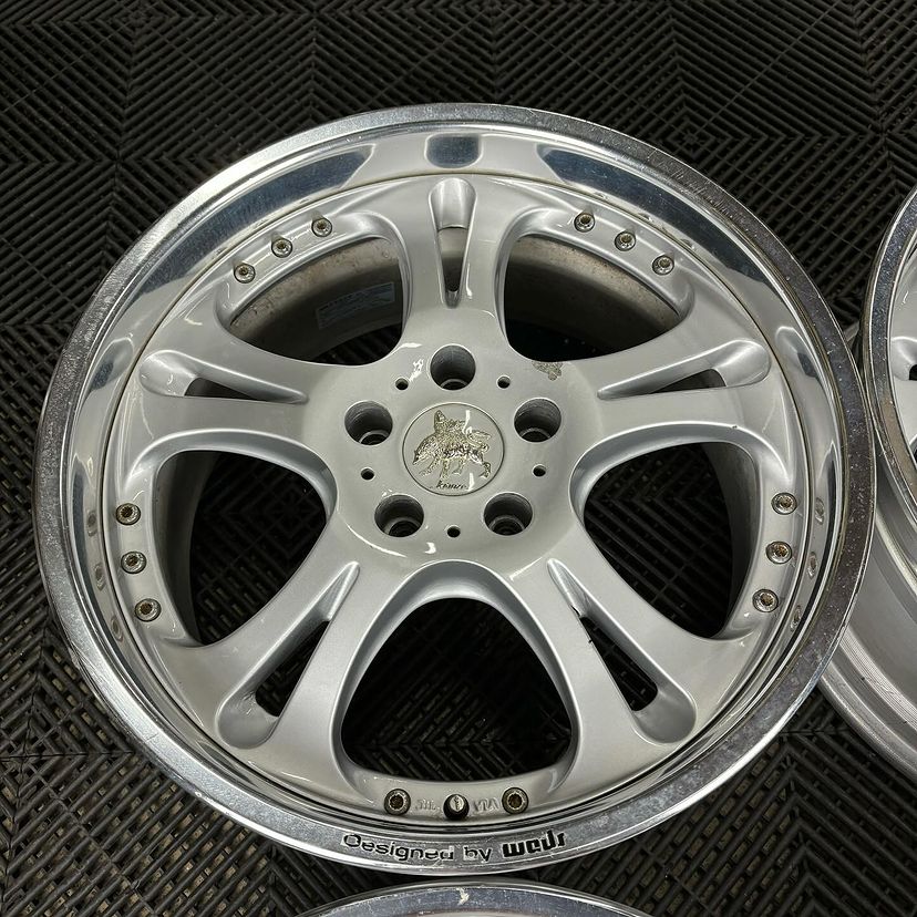 Wed Cerberus I Wheel | "17x 9.5 ET+32 | Raw Silver - Image 5