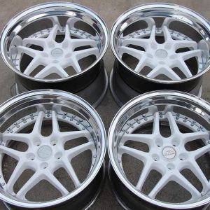 "17 inch White Blitz 03 Wheels