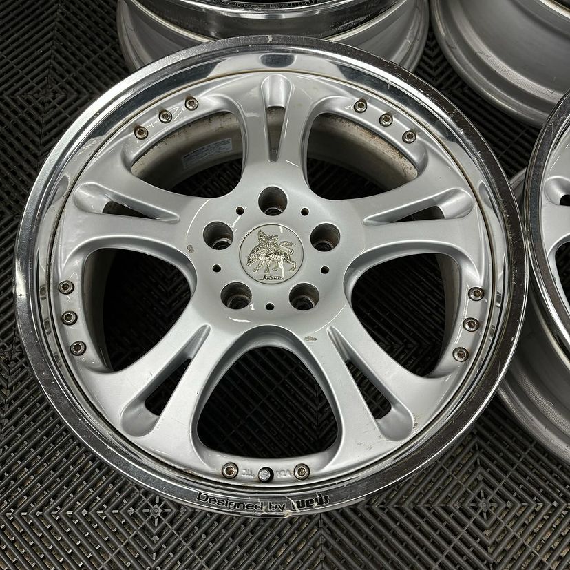 Wed Cerberus I Wheel | "17x 9.5 ET+32 | Raw Silver - Image 2
