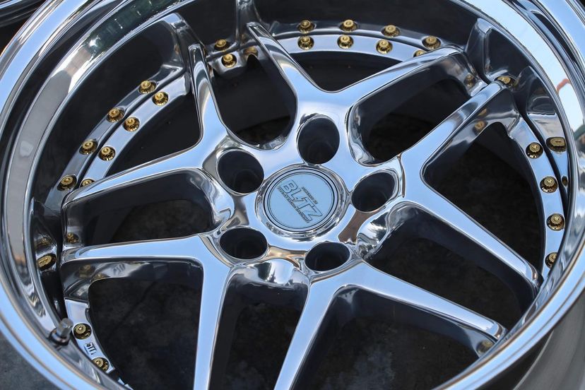 Blitz 03 Wheel | "18x9.5 ET+18 | Raw Chrome - Image 2