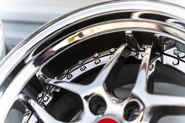 Blitz Type 03 Wheels | "18x9.5 & 10.5 ET +24 | Raw Chrome - Image 13